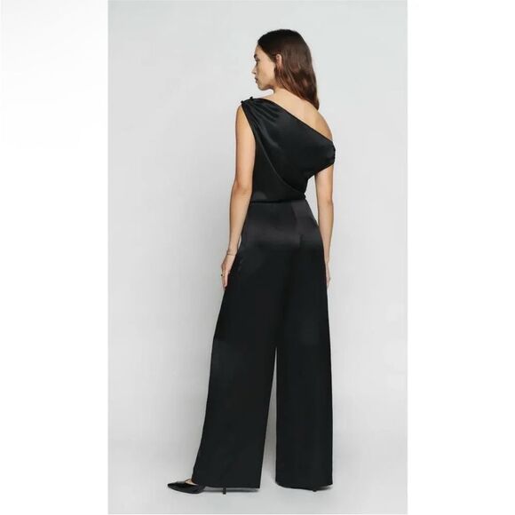 Reformation Annika Silk Jumpsuit size 6 NWT $328 - Picture 5 of 8